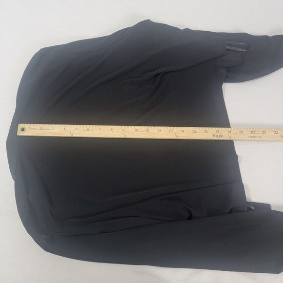 CK Calvin Klein Long Sleeve Women's Sweater Top Black Short Length Size 2X New - Picture 6 of 6